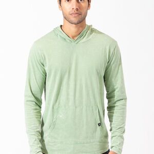 Threads 4 thought‎ mineral wash full zip hoodie yellow stitch fix XXL nwt